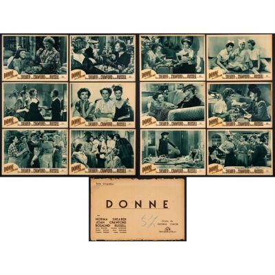 469. First Post-War Release Italian Photobusta Set (12) (13.25" x 19.25"); Very Fine ### THE WOMEN (1947)