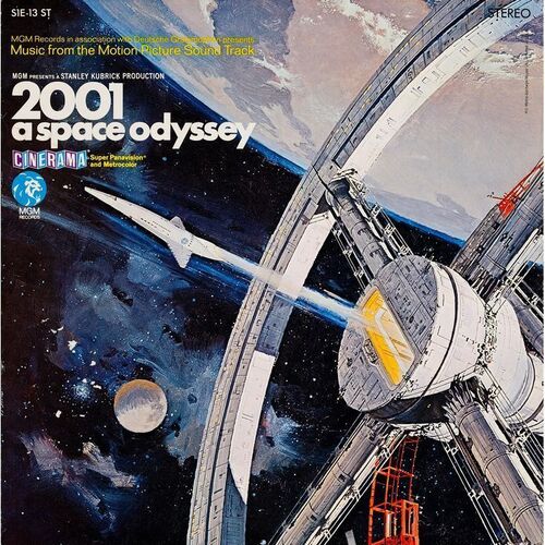 474. Soundtrack Poster (24" x 24"); Fine+ Rolled ### 2001: A SPACE ODYSSEY (1968)