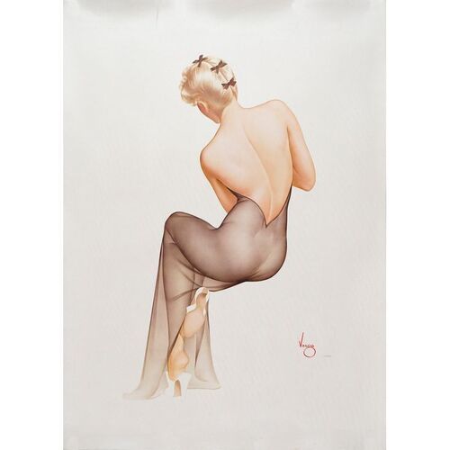 480. Limited Edition Print (23.75" x 33"); Very Fine- Rolled ### ALBERTO VARGAS PRINT (1990)