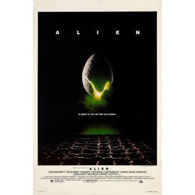 481. One Sheet (27" x 41"); Very Fine Rolled ### ALIEN (1979)