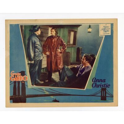 486. Lobby Card (11" x 14"); Fine+ ### ANNA CHRISTIE (1930)