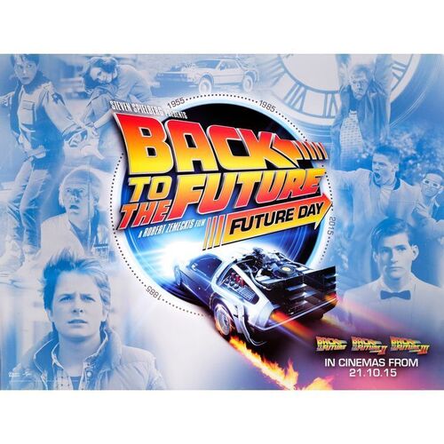 494. British Quad (40" x 30"); Double-Sided; Very Fine- Rolled ### BACK TO THE FUTURE (2015)