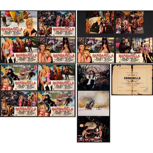 497. Italian Photobusta (20" x 16" Rolled (5), 26" x 18" Folded (10); Fine+ Various ### BARBARELLA (1968)