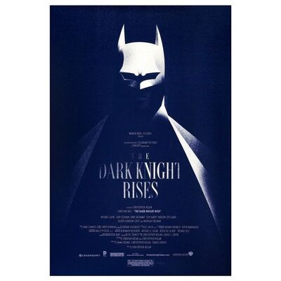 500. Limited Edition Screen Print (16" x 24"); Near Mint Rolled ### THE DARK KNIGHT RISES (2012)