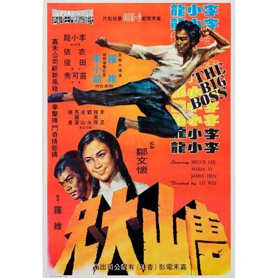 504. Hong Kong Poster (21.25" x 30.5"); Country-of-Origin; Very Fine- Rolled ### THE BIG BOSS (R-1974)