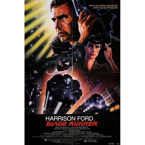 508. One Sheet (27" x 41"); NSS Style; Very Fine+ Folded ### BLADE RUNNER (1982)