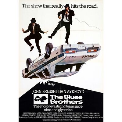 514. British One Sheet (27" x 39"); Very Fine Folded ### THE BLUES BROTHERS (1980)