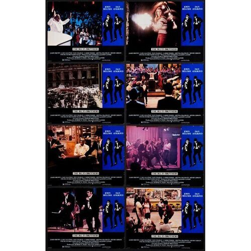 515. Lobby Card Set (8) (11" x 14"); Very Fine- ### THE BLUES BROTHERS (1980)