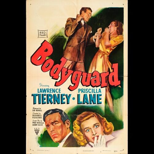 516. One Sheet (27" x 41"); Style A; Fine- Folded ### BODYGUARD (1948)