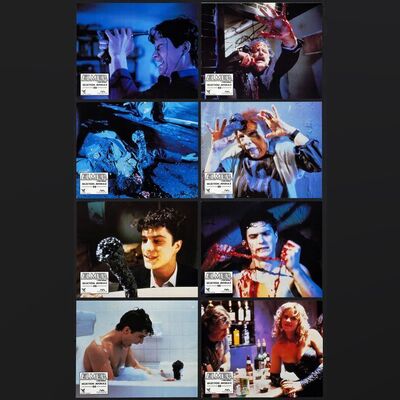 520. French Lobby Card Set (8) (11.75" x 9.5"); Very Fine+ ### BRAIN DAMAGE (1988)