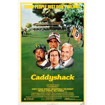 525. One Sheet (27" x 41"); Very Fine- Folded ### CADDYSHACK (1980)