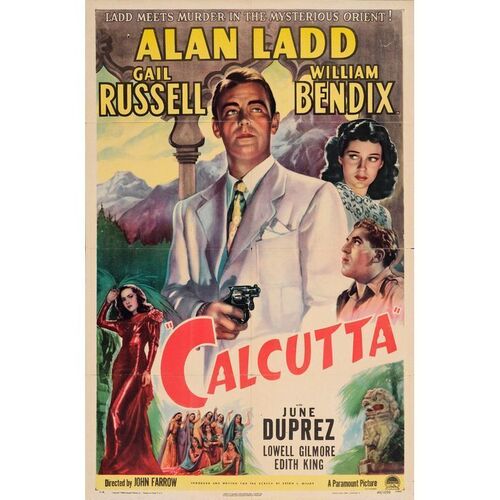 527. One Sheet (27" x 41"); Fine+ Folded ### CALCUTTA (1946)