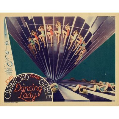 549. Lobby Card (11" x 14"); Very Fine ### DANCING LADY (1933)