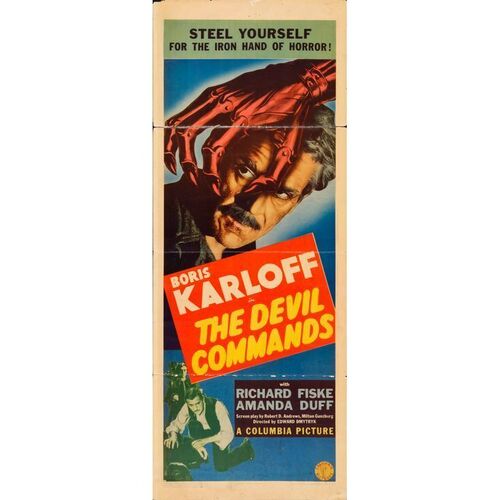 555. Insert (14" x 36"); Fine- Folded ### THE DEVIL COMMANDS (1941)