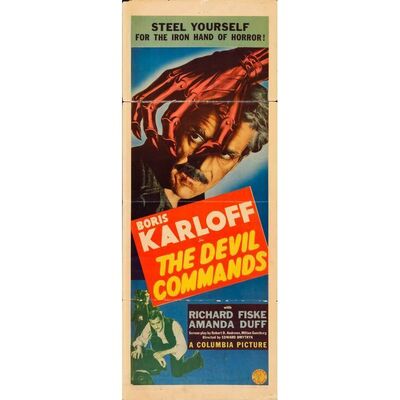 555. Insert (14" x 36"); Fine- Folded ### THE DEVIL COMMANDS (1941)