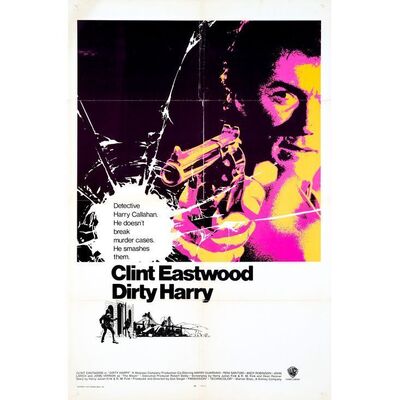 558. One Sheet (27" x 41"); Foreign Style; Fine- Folded ### DIRTY HARRY (1971)