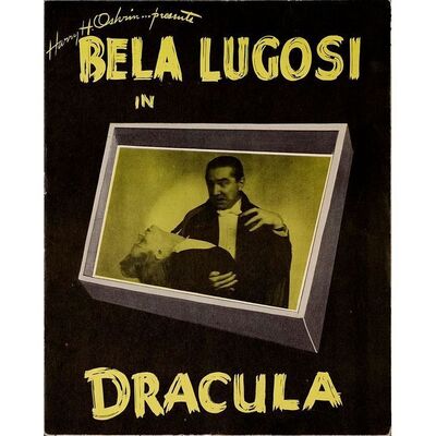 565. Theatrical Program (8.5" x 11"); Very Fine- ### DRACULA (1943)