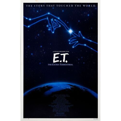 575. One Sheet (27" x 41"); Very Fine+ Rolled ### E.T. THE EXTRA-TERRESTRIAL (R-1985)