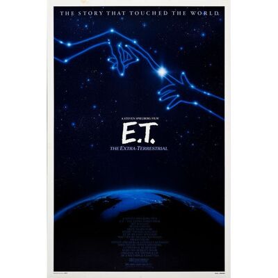 575. One Sheet (27" x 41"); Very Fine+ Rolled ### E.T. THE EXTRA-TERRESTRIAL (R-1985)