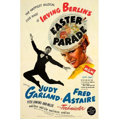 576. One Sheet (27" x 41"); Style C; Very Fine Folded ### EASTER PARADE (1948)