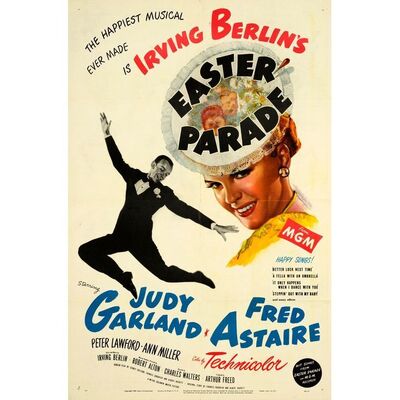576. One Sheet (27" x 41"); Style C; Very Fine Folded ### EASTER PARADE (1948)