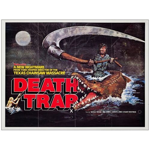 579. British Quad (40" x 30"); Very Fine- Folded ### EATEN ALIVE (1976)