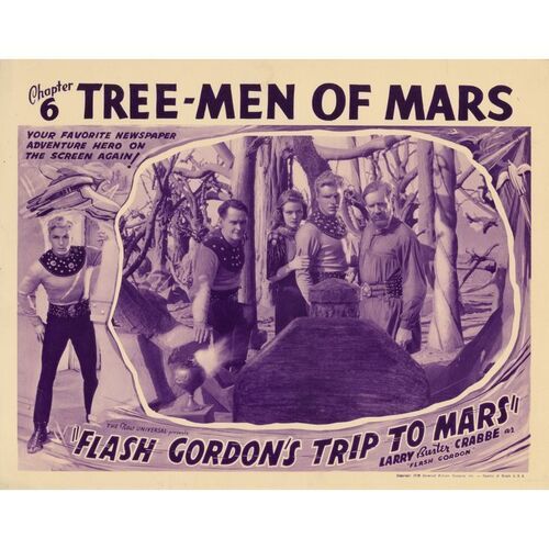 602. Lobby Card (11" x 14"); Very Fine+ ### FLASH GORDON'S TRIP TO MARS (1938)