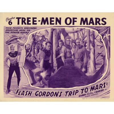 602. Lobby Card (11" x 14"); Very Fine+ ### FLASH GORDON'S TRIP TO MARS (1938)