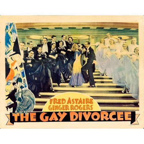 611. Lobby Card (11" x 14"); Fine- ### THE GAY DIVORCEE (1934)