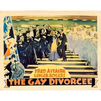 611. Lobby Card (11" x 14"); Fine- ### THE GAY DIVORCEE (1934)