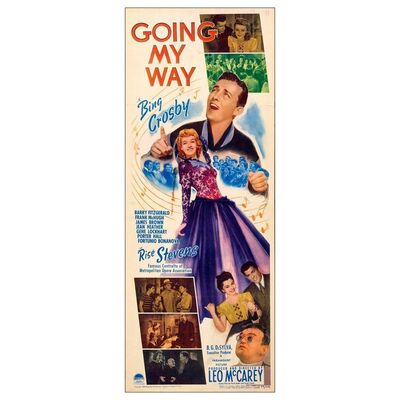 622. Insert (14" x 36"); Fine Folded ### GOING MY WAY (1944)
