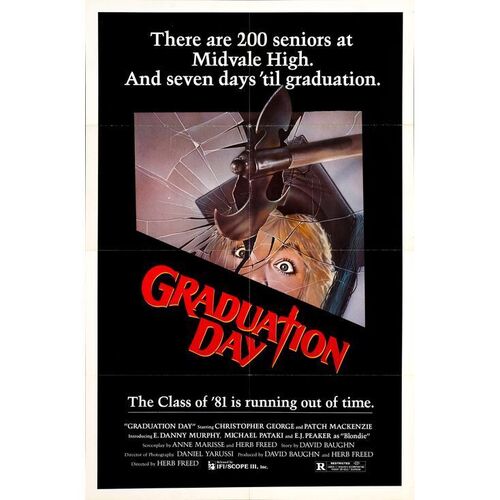 630. One Sheet (27" x 41"); Very Fine- Folded ### GRADUATION DAY (1981)