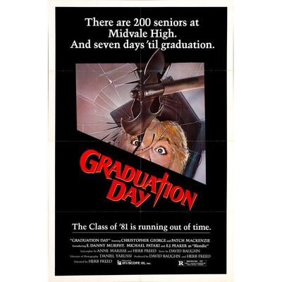 630. One Sheet (27" x 41"); Very Fine- Folded ### GRADUATION DAY (1981)