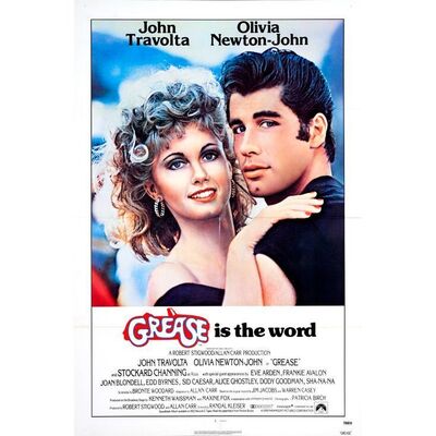 632. One Sheet (27" x 41"); Very Fine+ Folded ### GREASE (1978)