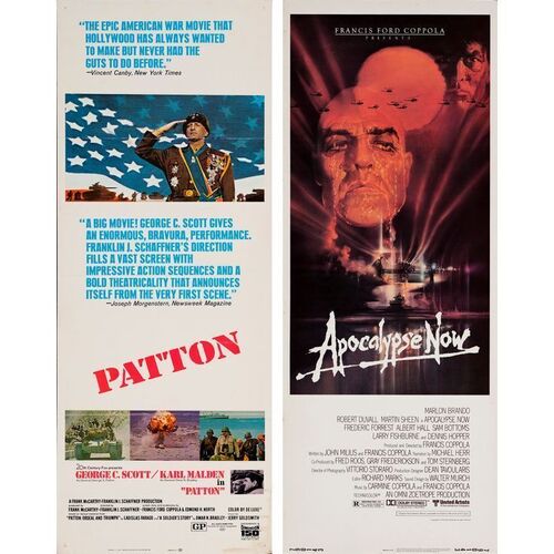 637. Inserts (2) (14" x 36"); Very Fine- Folded and Rolled ### GROUP OF 2 INSERT POSTERS (1970, 1979)