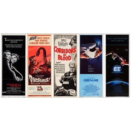639. Inserts (5) (14" x 36"); Folded and Rolled ### GROUP OF 5 INSERT POSTERS (1960 - 1984)