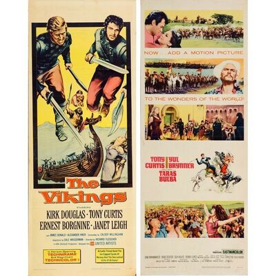 641. Inserts (7) (14" x 36"); Fine Folded and Rolled ### GROUP OF 7 INSERT POSTERS (1955- 1967)