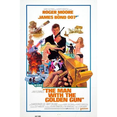703. One Sheet (27" x 41"); Eastern Hemisphere Style; Very Fine+ Folded ### JAMES BOND: THE MAN WITH THE GOLDEN GUN (1974)