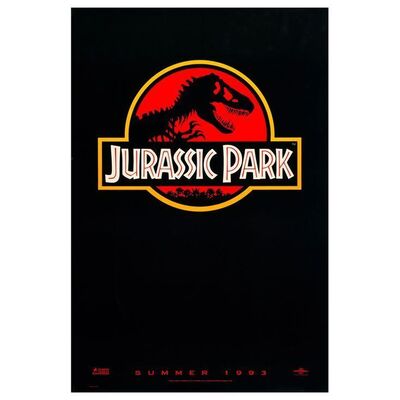 708. One Sheet (27" x 40"); Advance; Very Fine+ Rolled ### JURASSIC PARK (1993)