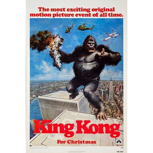 714. One Sheet (27" x 41"); Advance; Very Fine+ Rolled ### KING KONG (1976)