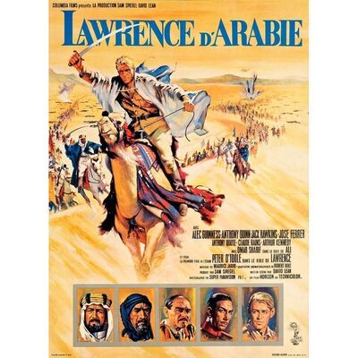 723. French Petite (15" x 21"); Very Fine Folded ### LAWRENCE OF ARABIA (1963)
