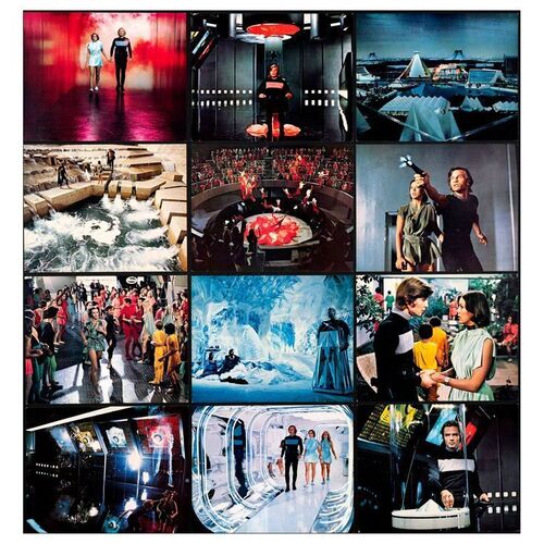 732. Deluxe Lobby Card Set (12) With Two-Pocket Folder (11" x 14" and 11.5" x 14.25"); Very Fine+ ### LOGAN'S RUN (1976)