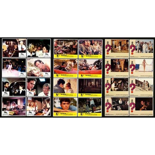 738. Group of Lobby Card Sets (3) (11" x 14"); Very Fine+ ### THE LOT - FLIM-FLAM MAN (1967 - 1980)