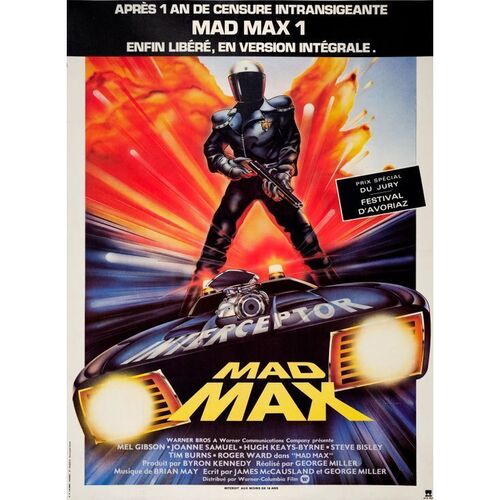 740. French Grande (46" x 62"); Very Fine+ on Linen ### MAD MAX (R-1983)