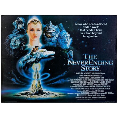 763. British Quad (40" x 30"); Very Fine+ Folded ### THE NEVERENDING STORY (1984)