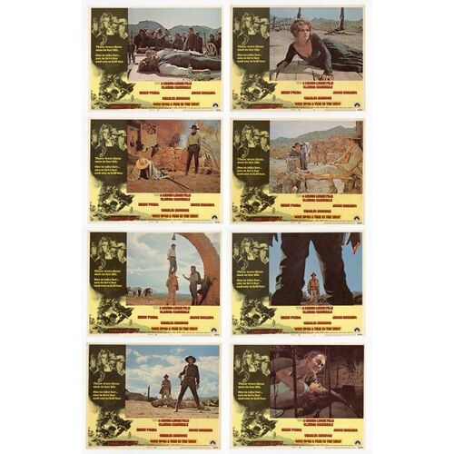778. Lobby Card Set (8) (11" x 14"); Fine+ ### ONCE UPON A TIME IN THE WEST (1968)