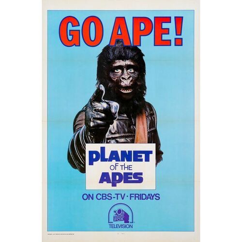 796. Television Series One Sheet (27" x 41"); Very Fine+ Folded ### PLANET OF THE APES (1974)