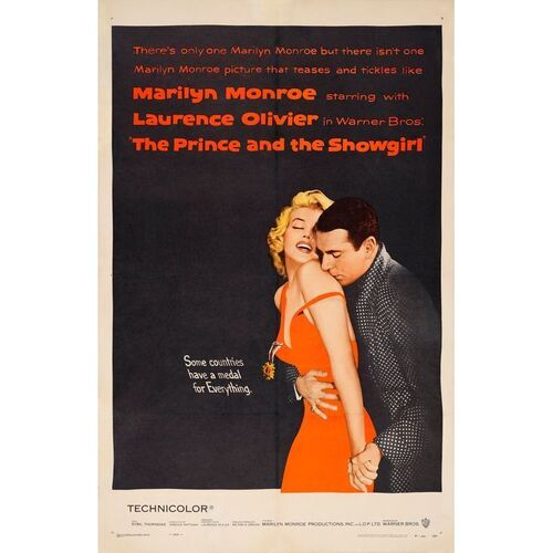 799. One Sheet (27" x 41"); Very Fine- on Linen ### THE PRINCE AND THE SHOWGIRL (1957)
