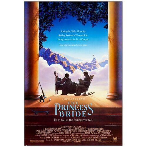 800. One Sheet (27" x 40"); Very Fine+ Rolled ### THE PRINCESS BRIDE (1987)