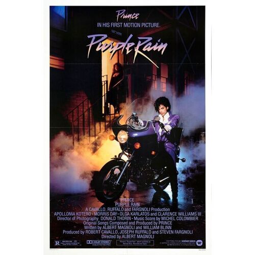 802. One Sheet (27" x 41"); Very Fine+ Folded ### PURPLE RAIN (1984)